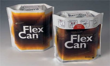 Flexcan VFFS Machine Bag Style Flexible Replacement for Canned Snack Packaging