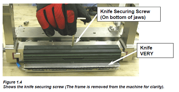 ROVEMA VPK 260 Knife Securing Screw