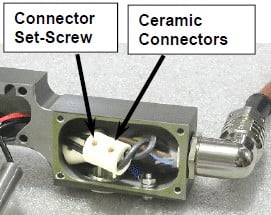 ROVEMA ceramic connectors and connector set-screws