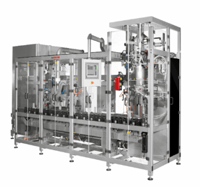 SBS VFFS Packaging Machine For Short Cut Pasta In Flexible Packaging