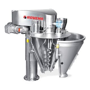 Auger Type Powder Filling Machine for powder dust reduction