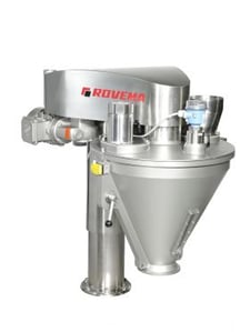 auger filler like Rovema will display at pack expo on a continuous motion VFFS