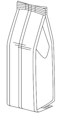 Stabilo Bag (Quad Seal Bag) Typically Used for Coffee