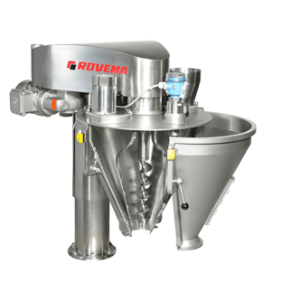 Rovema Auger Filler SD with Split door Hopper