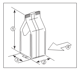 figure-showing-package-measurements-of-quad-seal-coffee-bag