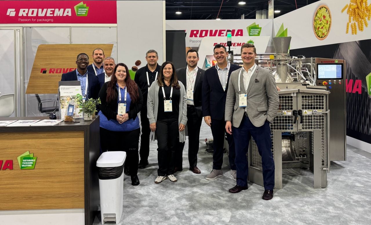 Rovema North America Team Photo from Trade Show Event