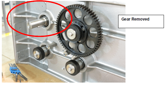 GEAR REMOVE