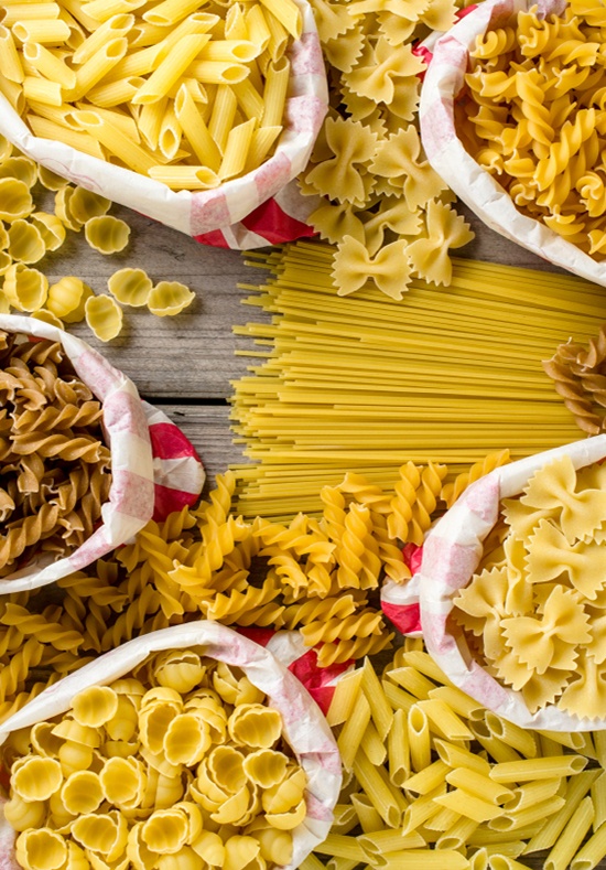 vertical form fill seal (vffs) for pasta