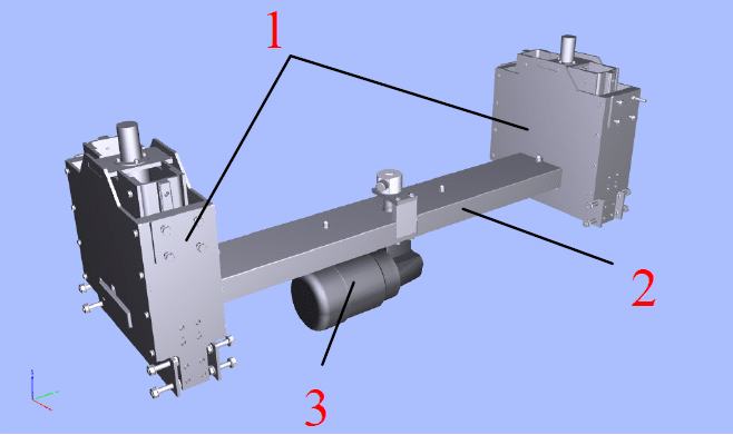 Height Adjustment Device for SBS Transport Bar